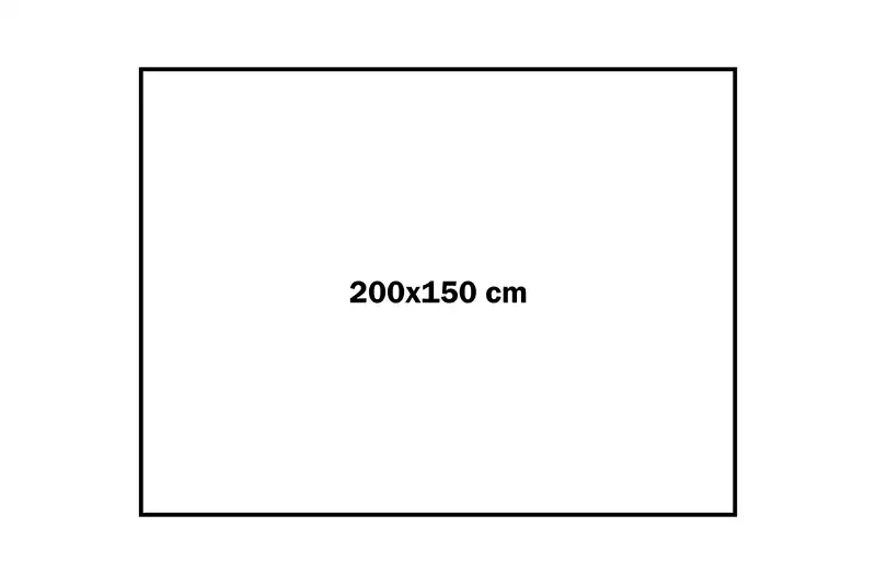 200x150 cm