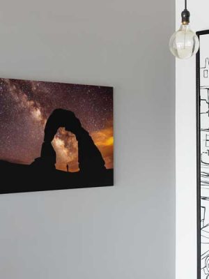 Delicate Arch at Night