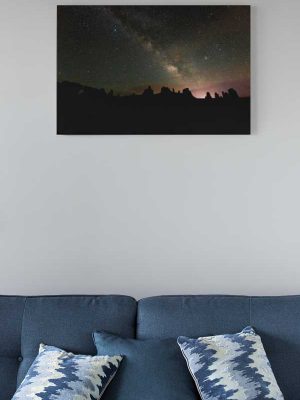 Milky Way above Arches