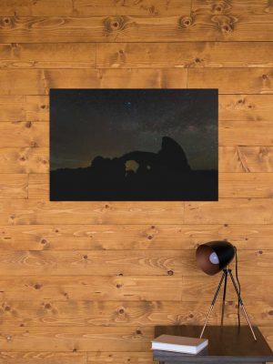Night sky and Turret Arch