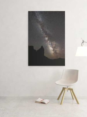 Milky Way over Chimney Rock