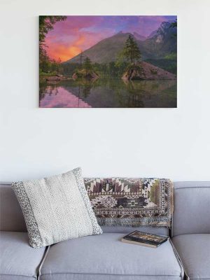 Mountain Lake Sunset #3